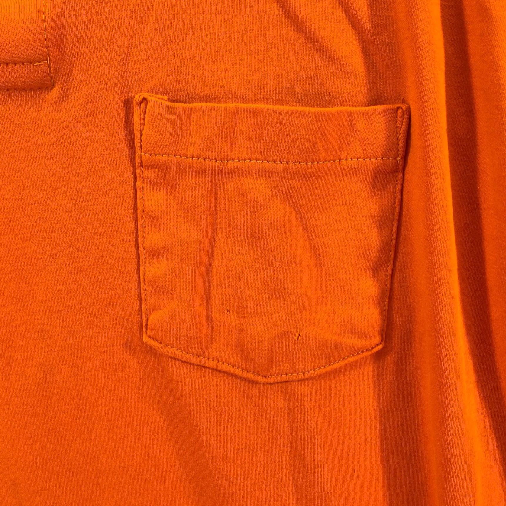 Vintage VINTAGE Bulwark Workwear FR Mens XL Flame Resistant Henley Orange Shirt Long Sleeve Size US XL / EU 56 / 4 - 5 Thumbnail