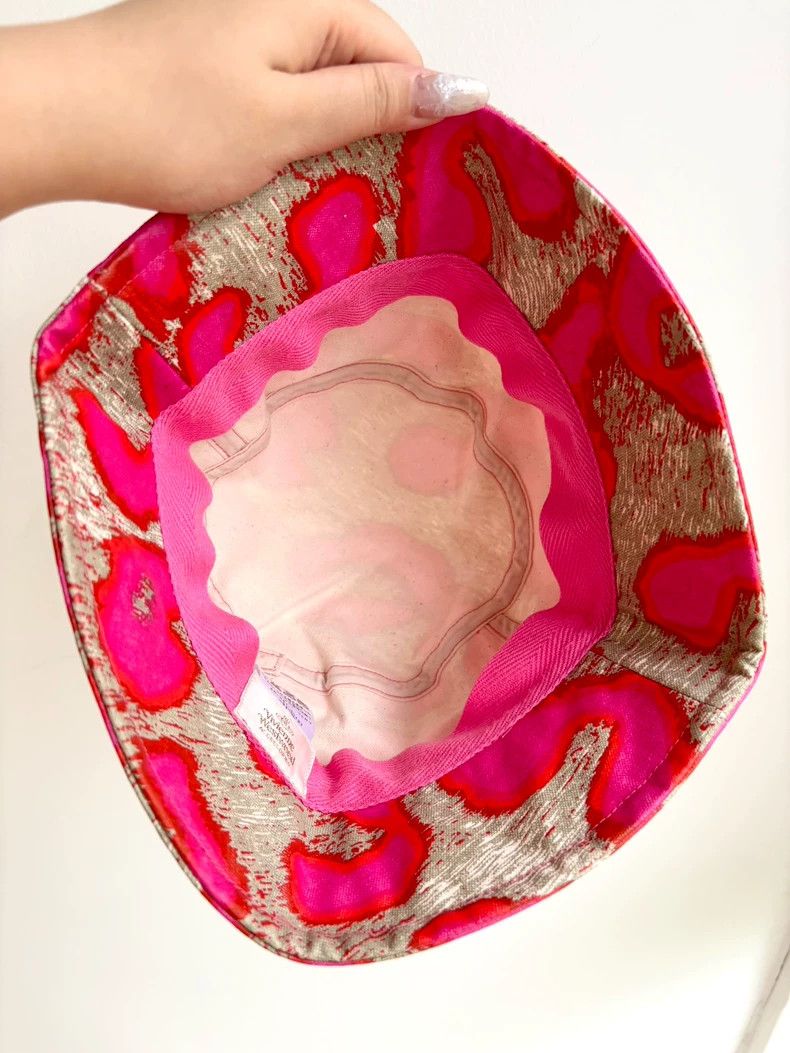 Vivienne Westwood Vivienne Westwood Pink leopard print fisherman's cap newsb Size ONE SIZE - 6 Thumbnail