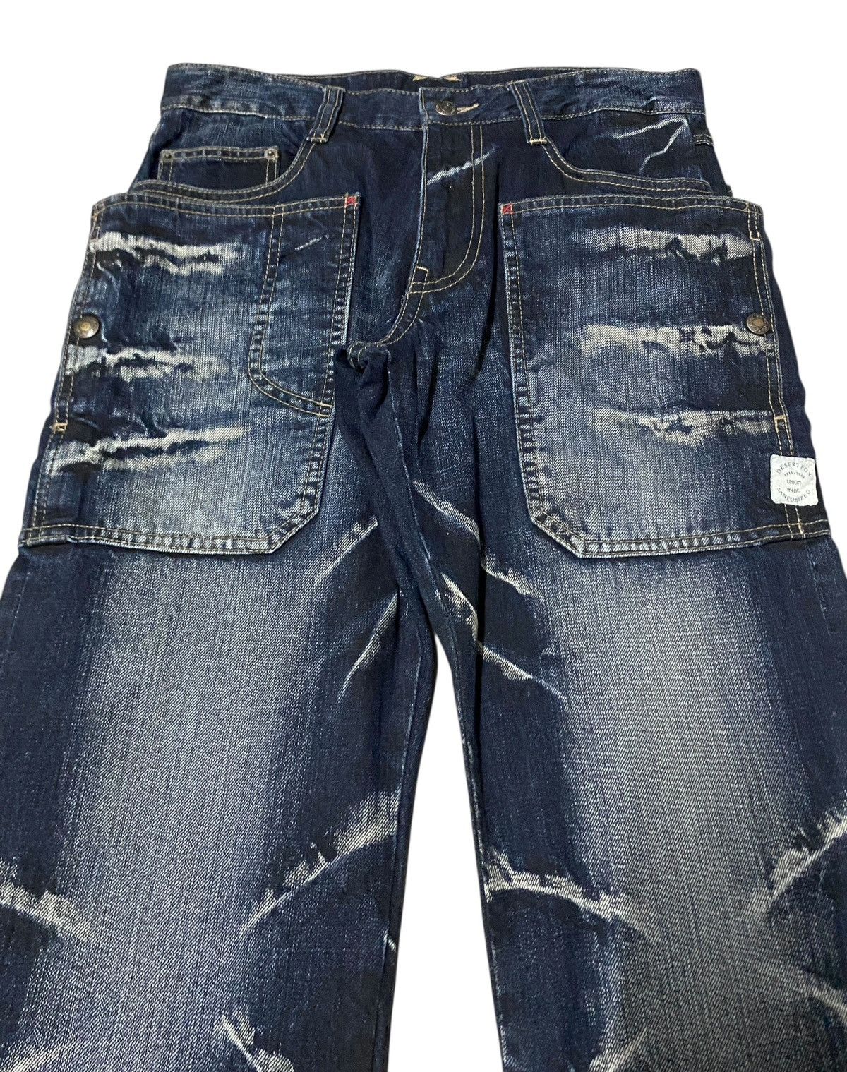 PPFM Very Rare Vintage Japanese Brand PPFM Tactical Jeans 2000s Size US 32 / EU 48 - 3 Thumbnail