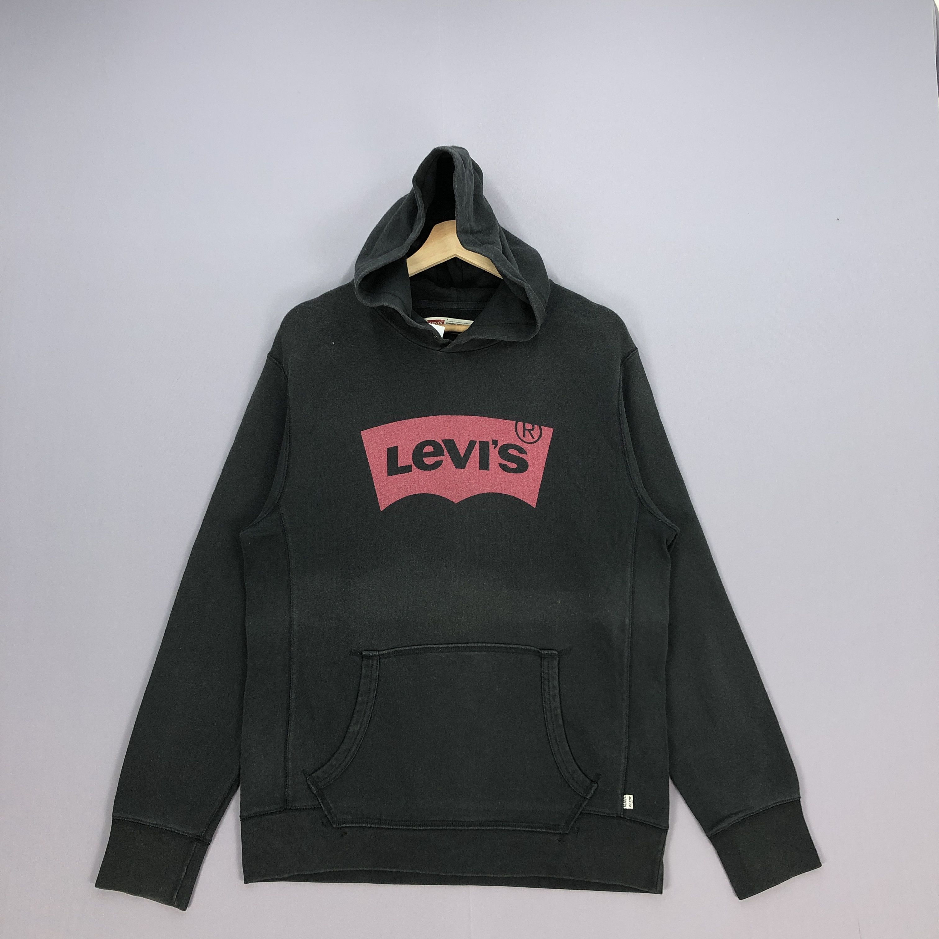 Levi's × Vintage Vintage Levi's Sweatshirt Hoodie Levis Hooded Sweater Size US M / EU 48-50 / 2 - 2 Thumbnail