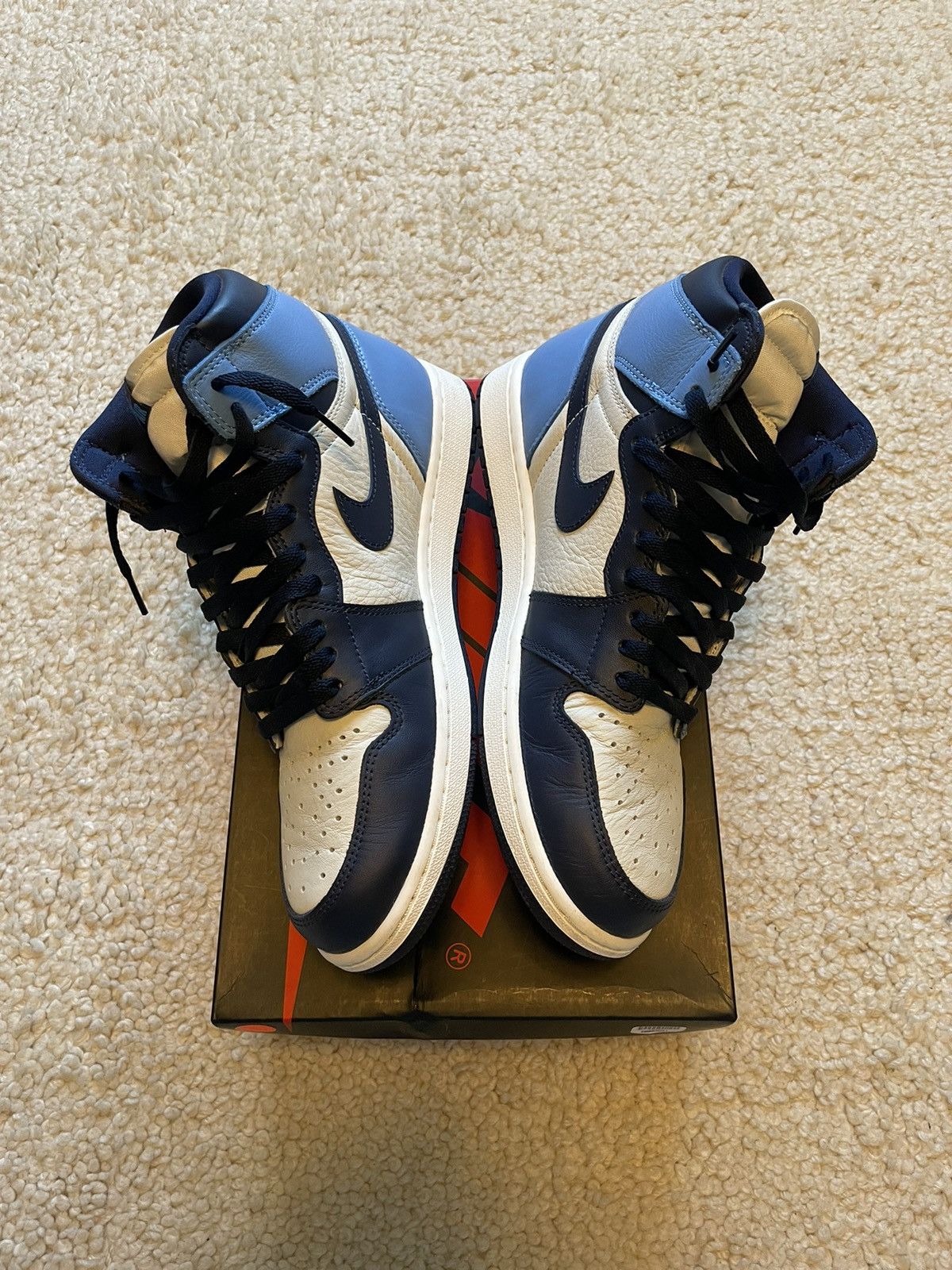 Jordan Brand Air Jordan 1 Obsidian Size US 11.5 / EU 44-45 - 7 Thumbnail
