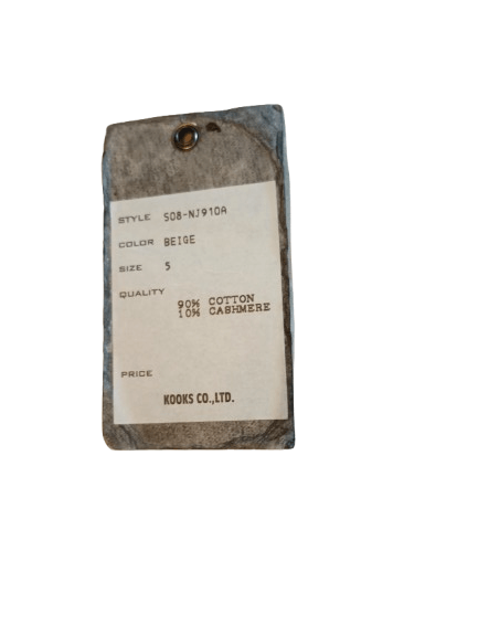 Japanese Brand × Number (N)ine Number (N)ine SS 07 cotton cashmere cardigan Size US XXL / EU 58 / 5 - 7 Thumbnail
