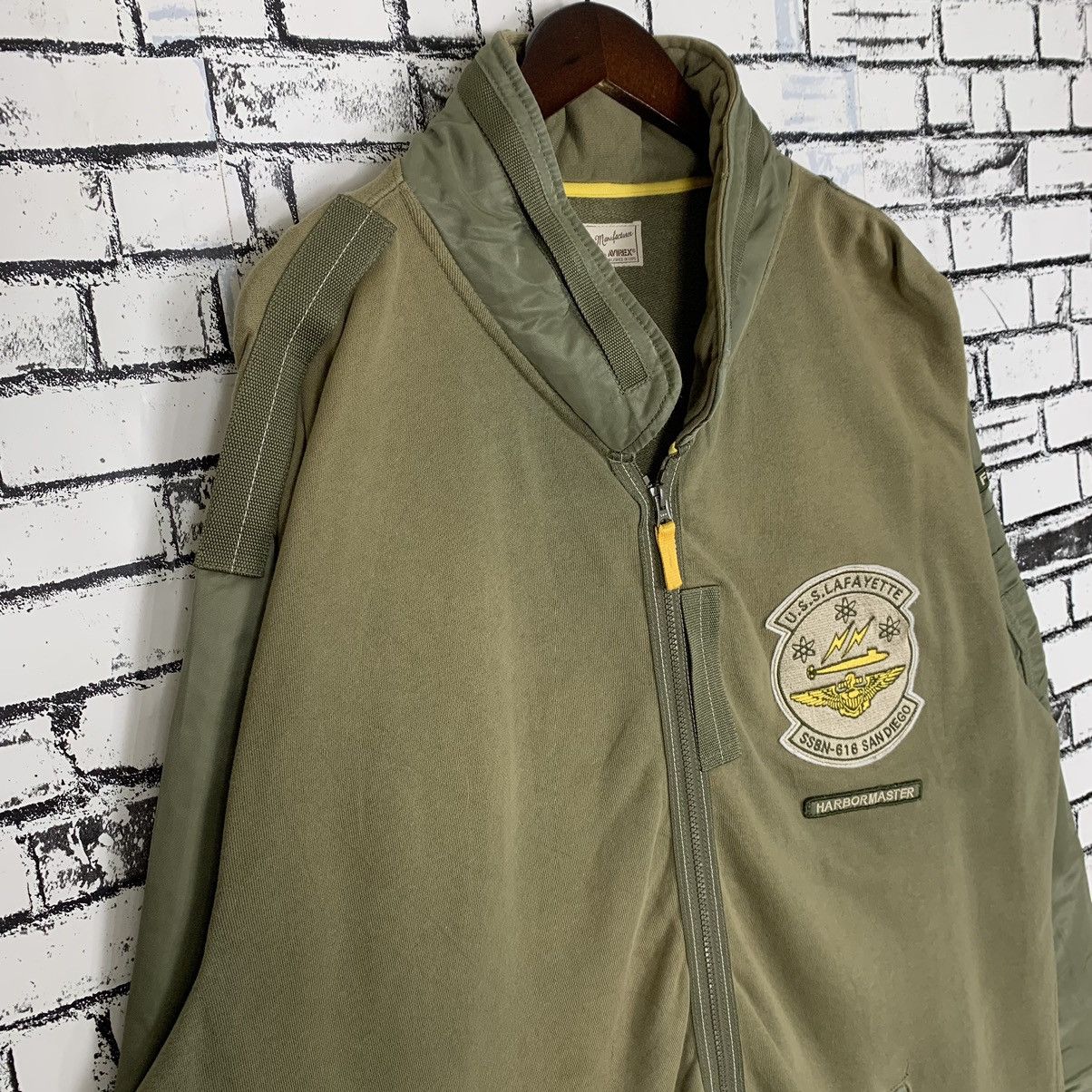Avirex × Lafayette 148 Avirex U.S.S Lafayette United State Navy Military Jacket Size US XXL / EU 58 / 5 - 4 Thumbnail