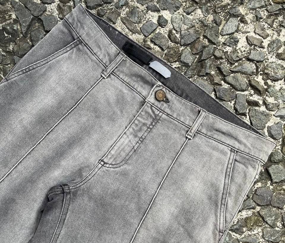 Alexander McQueen Alexander McQueen - 2006FW Logo Acid Wash Denim Size 32" / US 10 / IT 46 - 2 Thumbnail