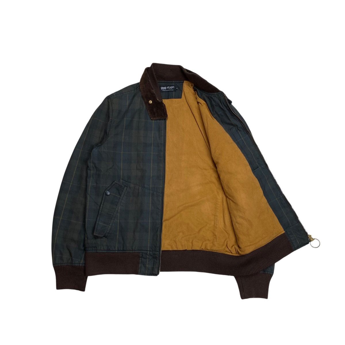 Beams Plus Beams Japan Tartan Cotton Waxed Work Jacket Size US M / EU 48-50 / 2 - 5 Thumbnail