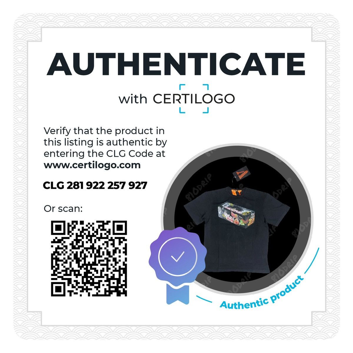 Vlone Vlone Toolbox Tee (M) Size US M / EU 48-50 / 2 - 7 Thumbnail