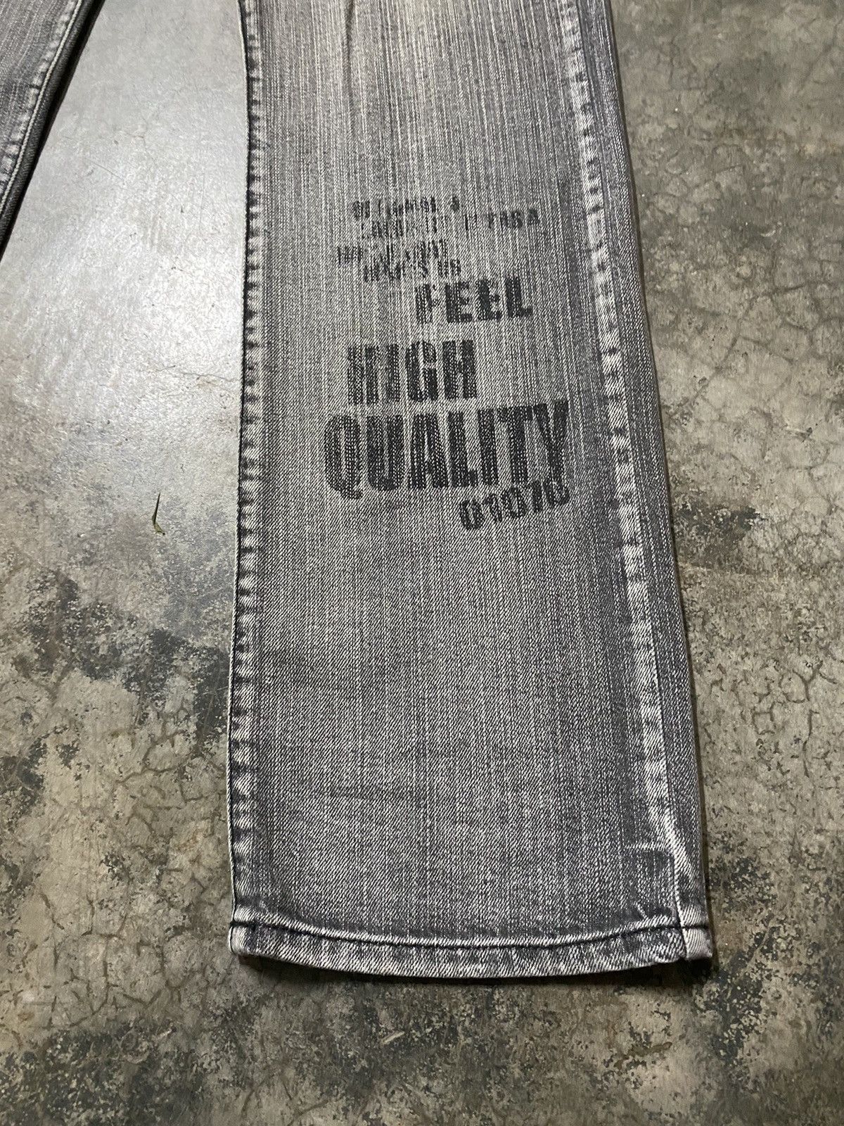 Hysteric Glamour × Japanese Brand × Tornado Mart Japan Grunge Seditionaries Distressed Jeans GYS p186 Size US 28 / EU 44 - 3 Thumbnail