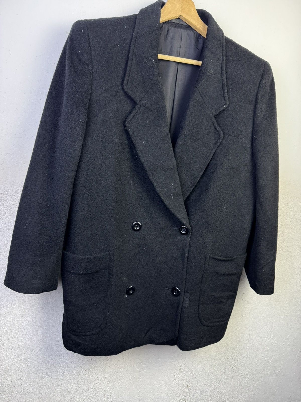 Burberry Vintage Burberrys Wool Blazer Size 46L - 2 Thumbnail