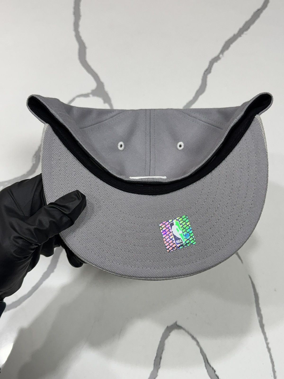 New Era Vintage HWC New Era Los Angeles Fitted Cap Leather Suede Size ONE SIZE - 6 Thumbnail