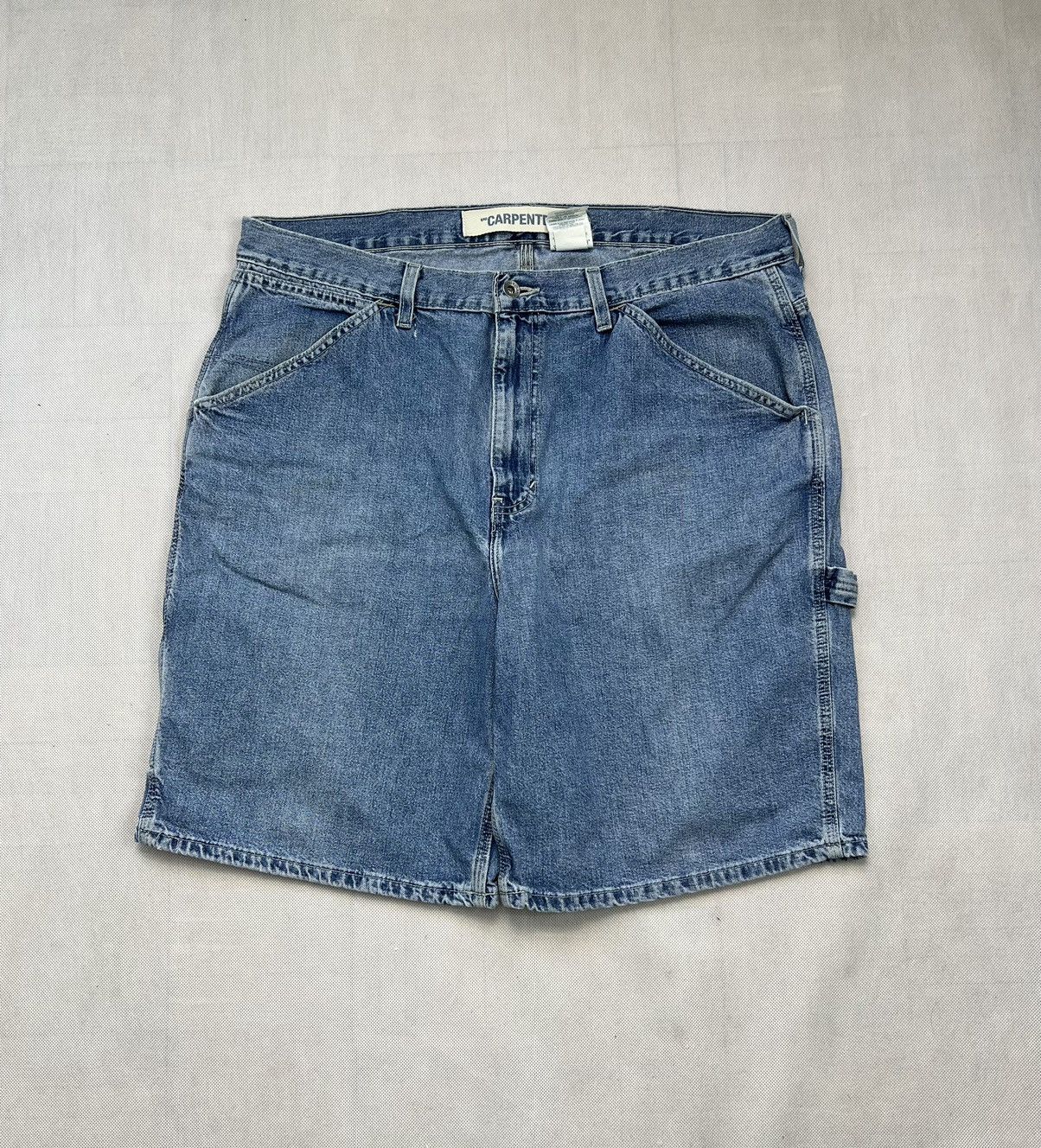 Gap × Vintage Baggy Shorts GAP Carpenter Single Knee Hip Hop Rap Size US 38 / EU 54 - 2 Thumbnail