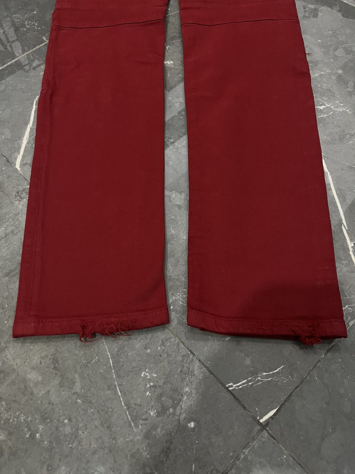 Balmain BALMAIN RED DISTRESSED Size US 33 - 9 Thumbnail