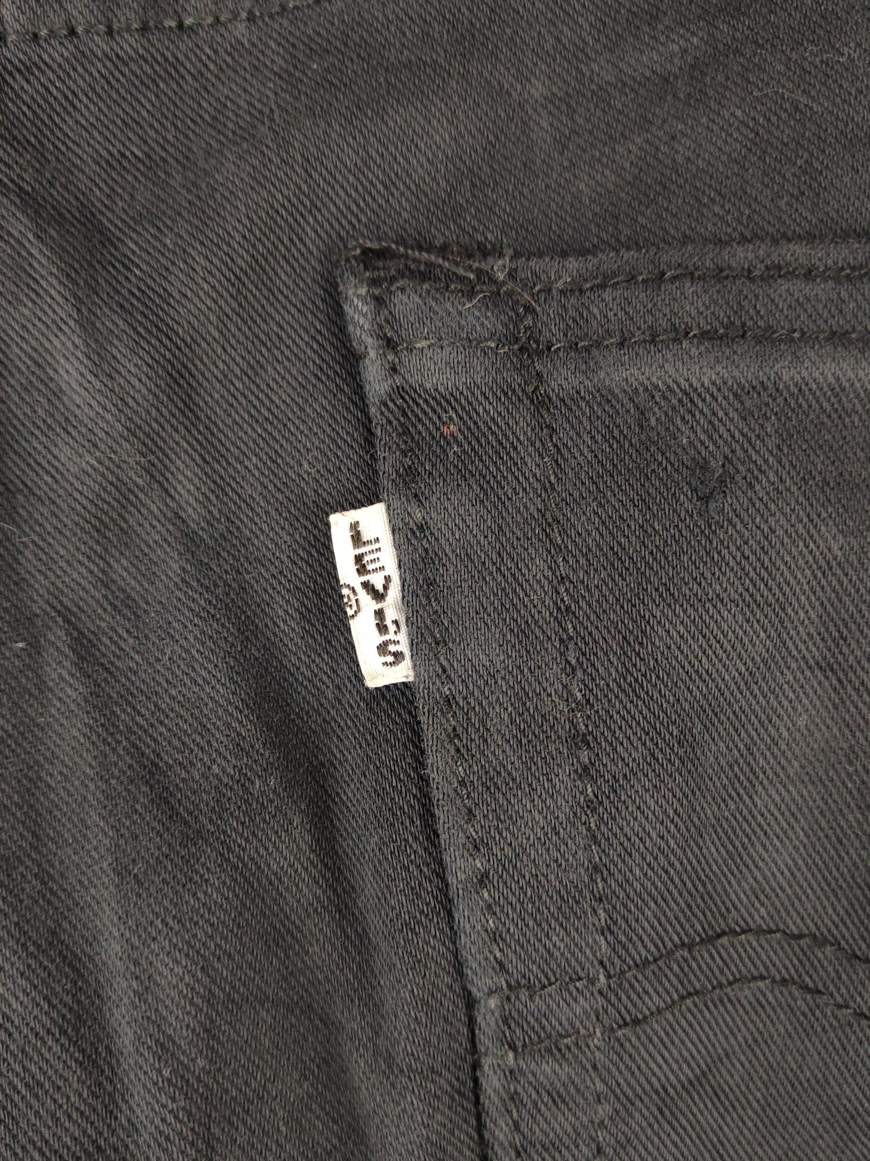 Levi's Levi's big E Black denim jeans Casual Pants #S1567 Size US 32 / EU 48 - 12 Thumbnail