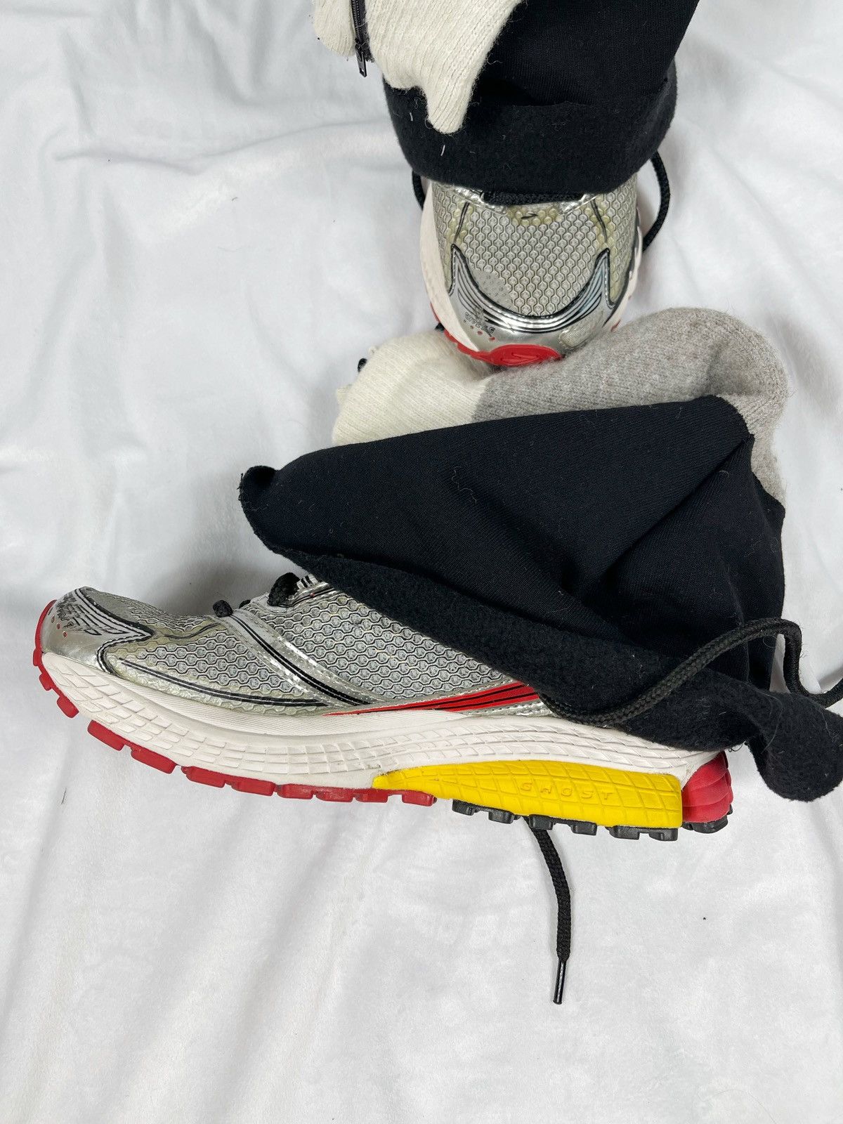 Chorley × Handmade Chorley Up-cycled Back Zip “Baggy” Sock Runner Sneakers Size US 9.5 / EU 42-43 - 8 Thumbnail
