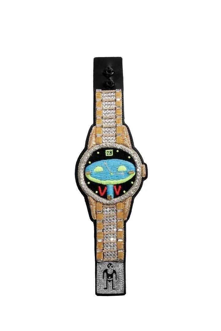 Walter Van Beirendonck walter van beirendonck SS24 Indian handmade beaded watch Size ONE SIZE - 2 Thumbnail