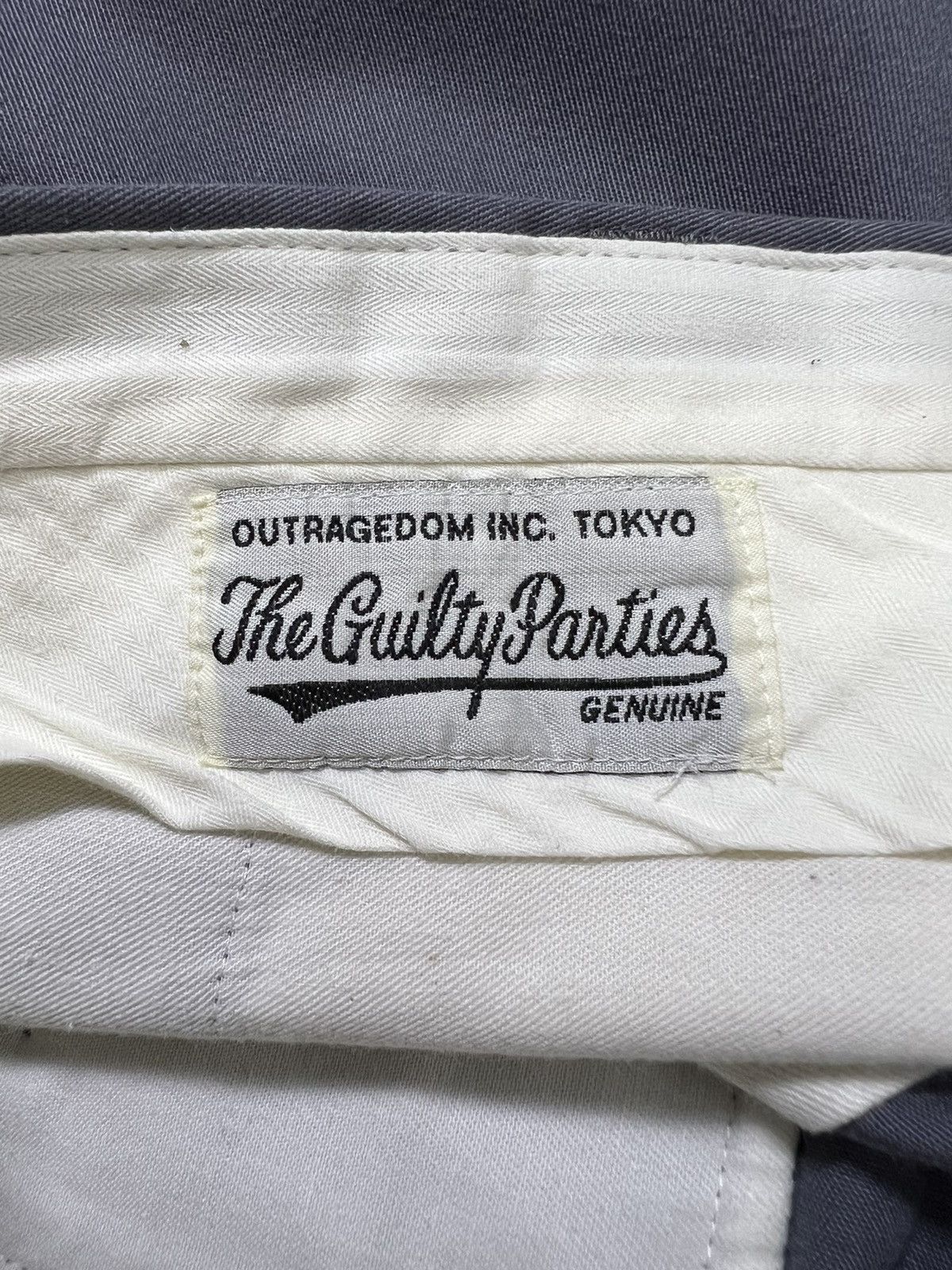 Wacko Maria Guilty Parties - Wacko Maria - Embroidered Logo Chino Shorts Size US 32 / EU 48 - 11 Thumbnail