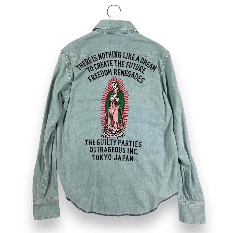 Wacko Maria wacko maria Denim shirt jacket Size US M / EU 48-50 / 2 - 1 Thumbnail