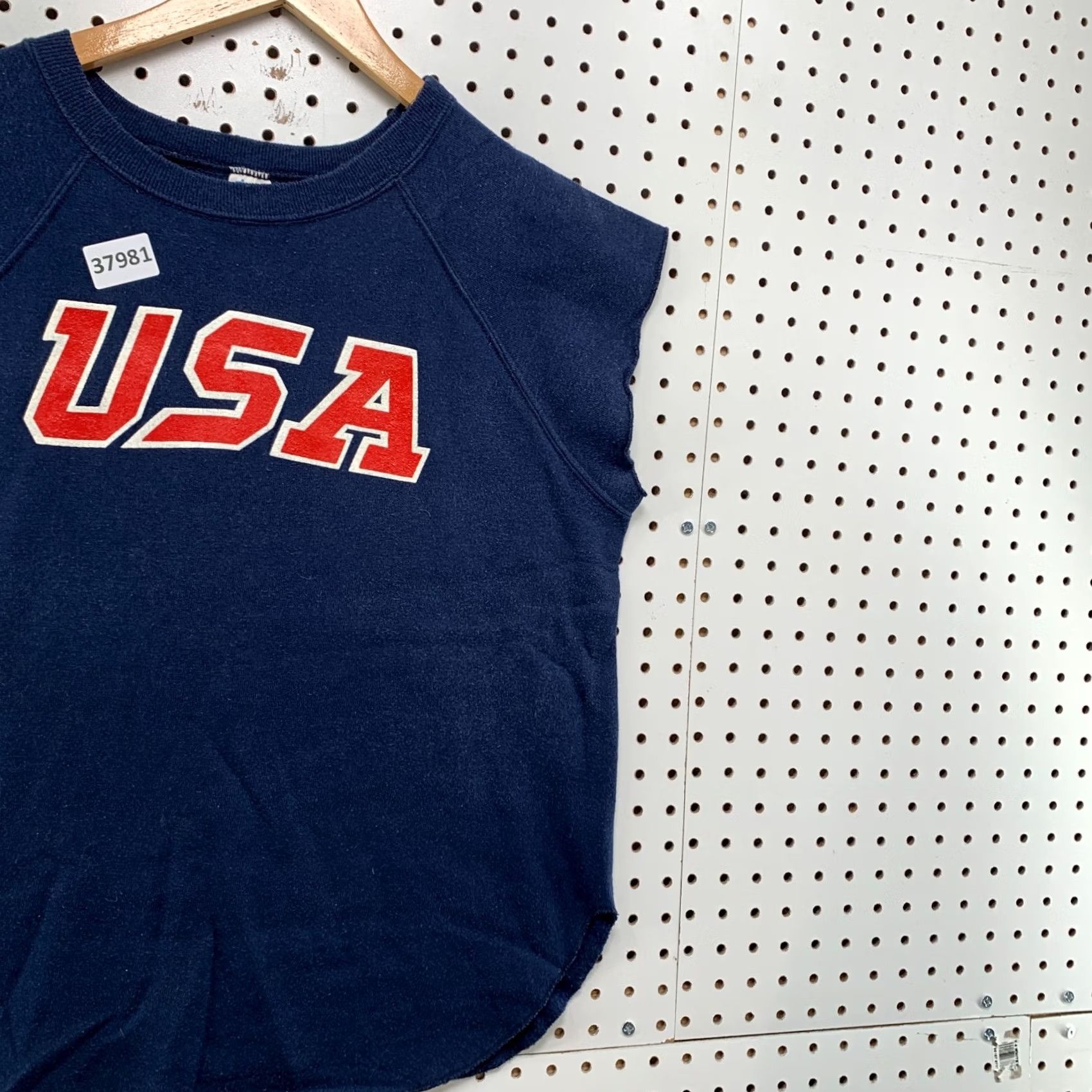 Champion VINTAGE Champion USA Olympics Crewneck Sleeveless Sweatshirt Mens L Blue 80s Size US L / EU 52-54 / 3 - 4 Thumbnail