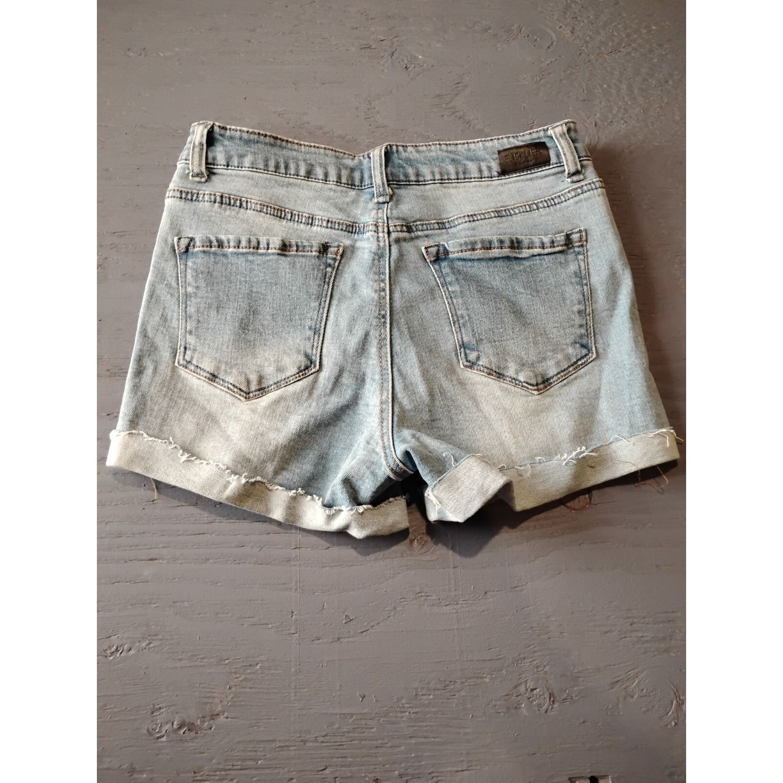 Black Label Black Label C' Est Toi Women's (Medium) Denim Shorts Size 34" / US 12 / IT 48 - 4 Thumbnail