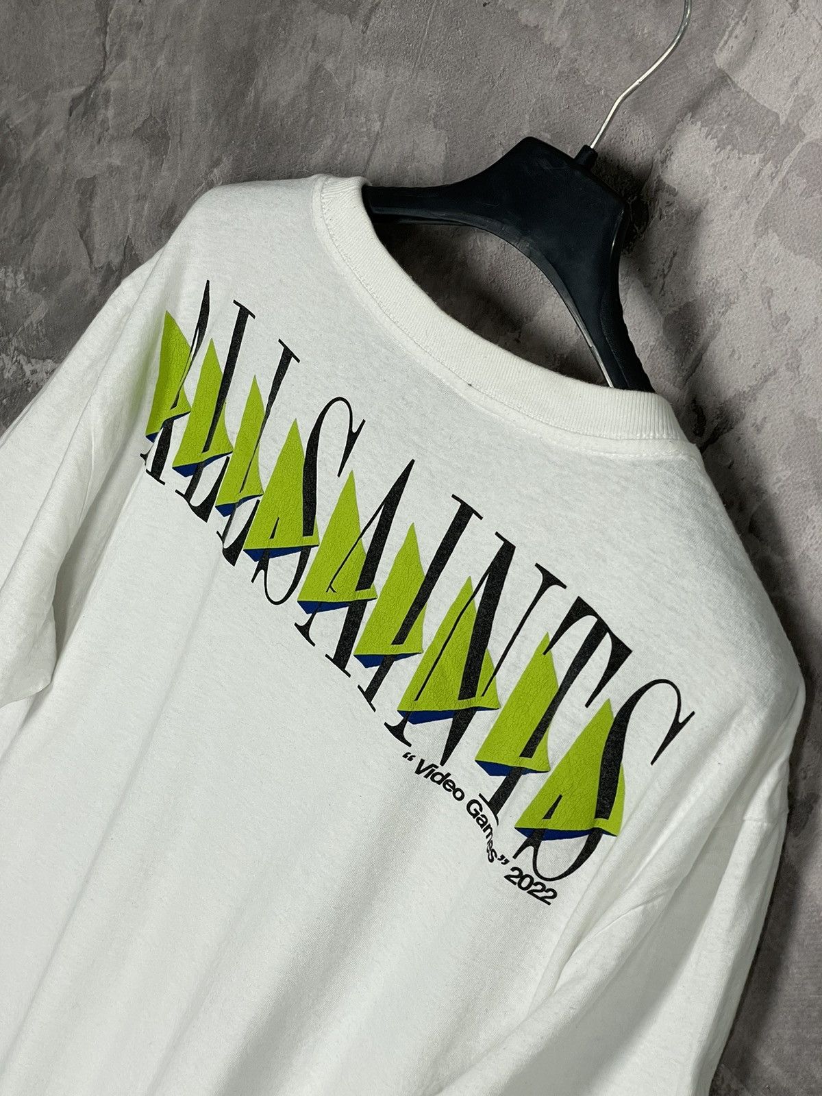 Allsaints ALLSAINTS T-shirt Big LOGO Y2K “Video Games” Streetwear Size US M / EU 48-50 / 2 - 7 Thumbnail