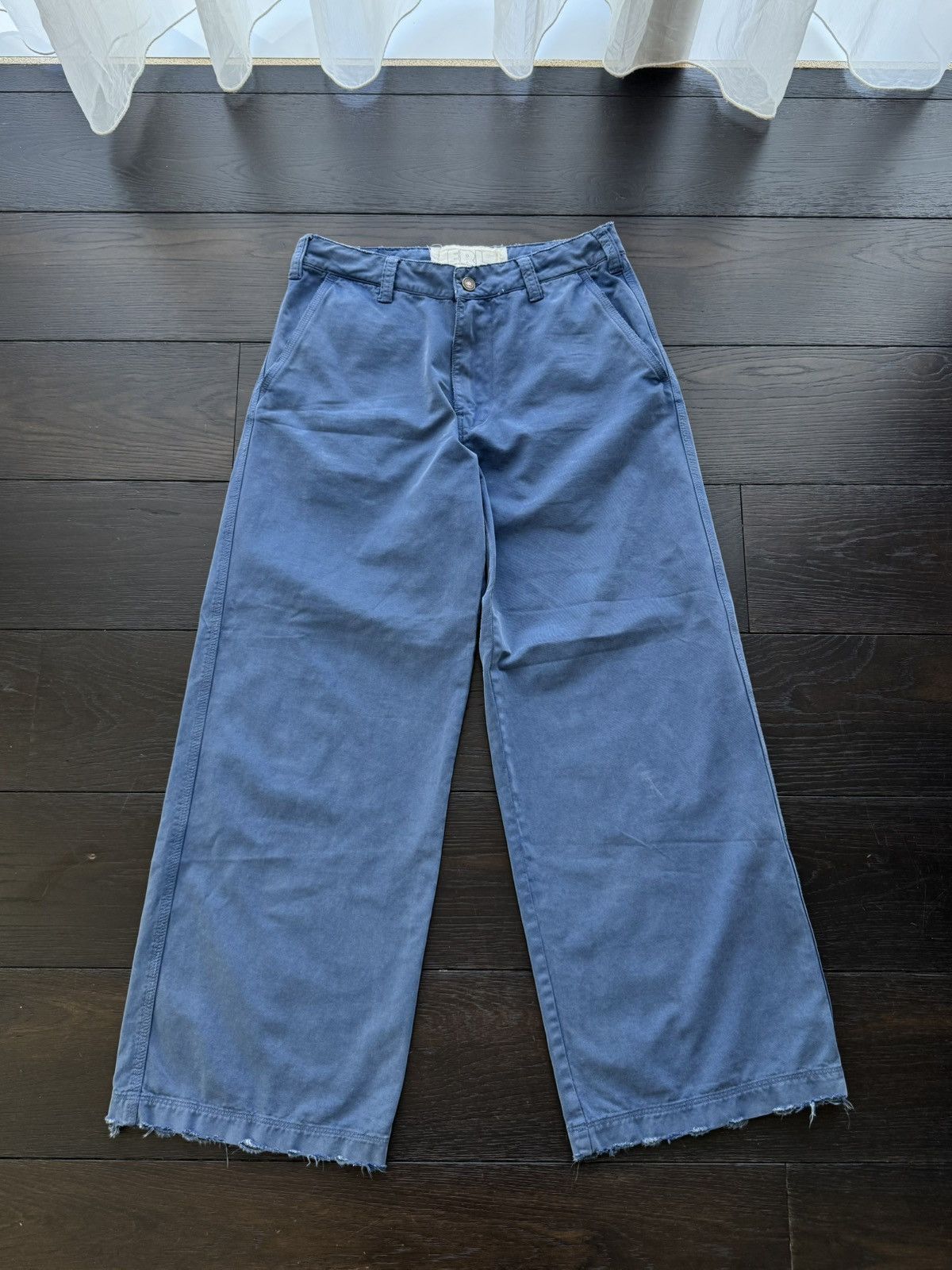 ERL Erl aw24 cotton twill pants Size US 31 - 1 Thumbnail