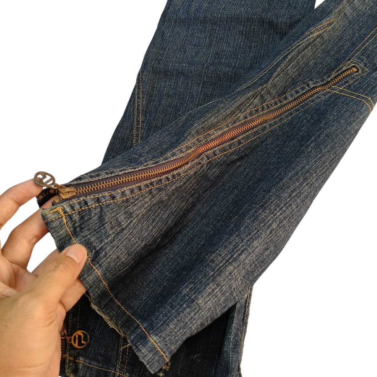 Pepe Jeans Vintage Y2K Pepe Jeans Dark Wash Zipper Pocket Denim Size US 30 / EU 46 - 10 Thumbnail