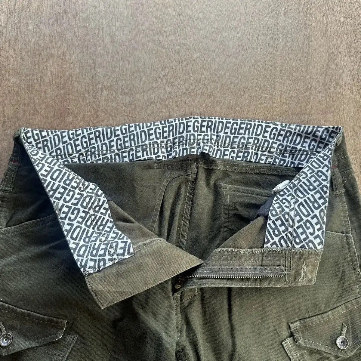 Voodoo Tactical VINTAGE DOUBLE KNEE UTILITY GERIDE JAPAN WORKWEAR CARGO PANT Size US 35 - 10 Thumbnail