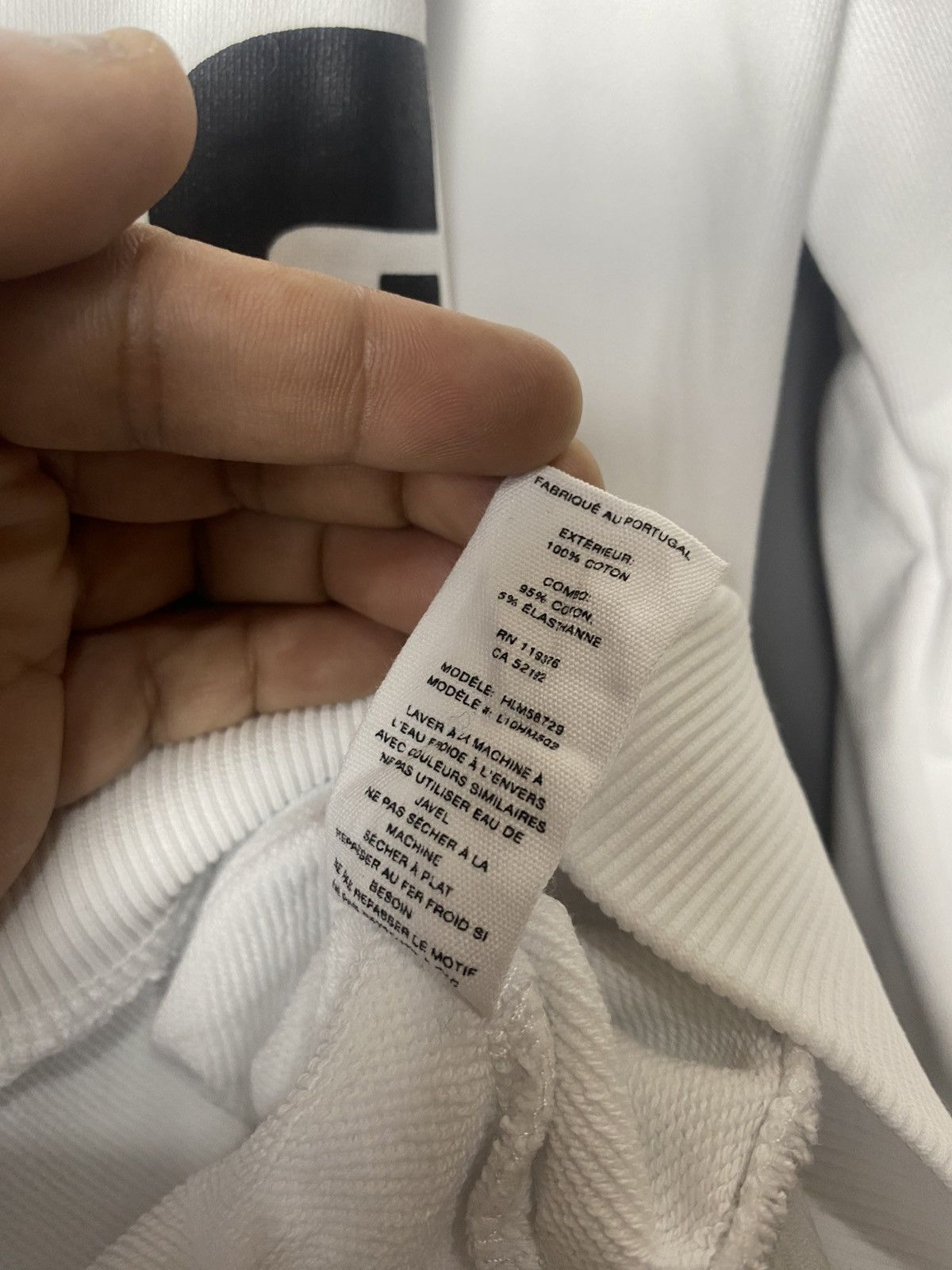Helmut Lang Helmut lang resort 21-22 macro mix hoodie jacket Size US M / EU 48-50 / 2 - 5 Thumbnail