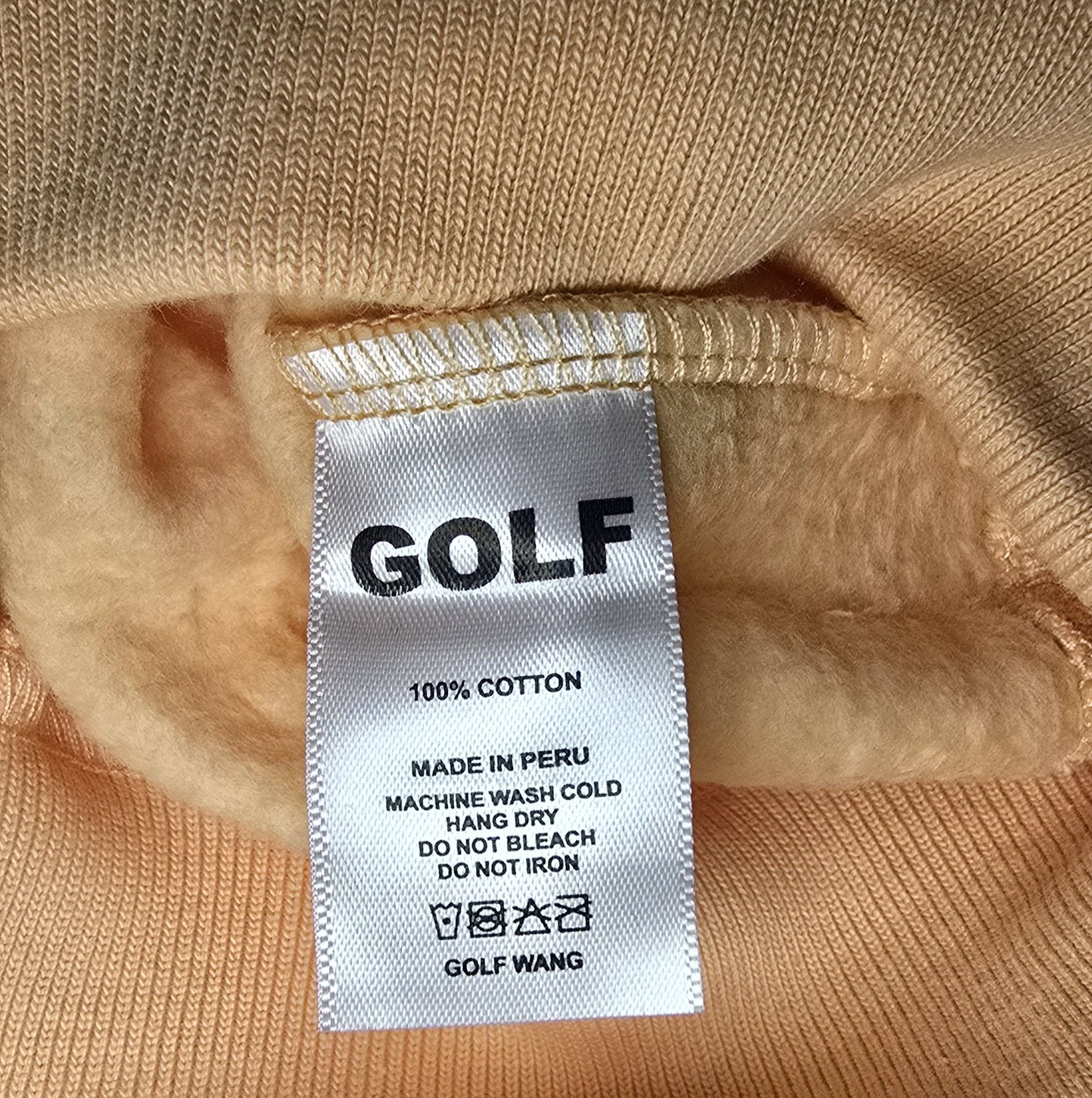 Golf Wang GOLF WANG- 3D LOGO HOODIE CREAMSICLE- MEDIUM- Summer 2021 Size US M / EU 48-50 / 2 - 3 Thumbnail