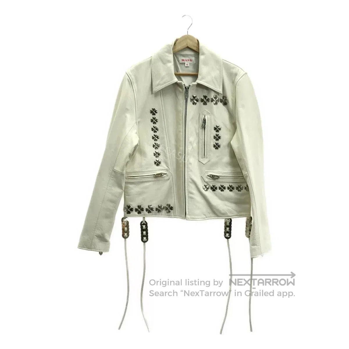 Other Masu Clover Studs Riders Jacket. Size US S / EU 44-46 / 1 - 2 Thumbnail