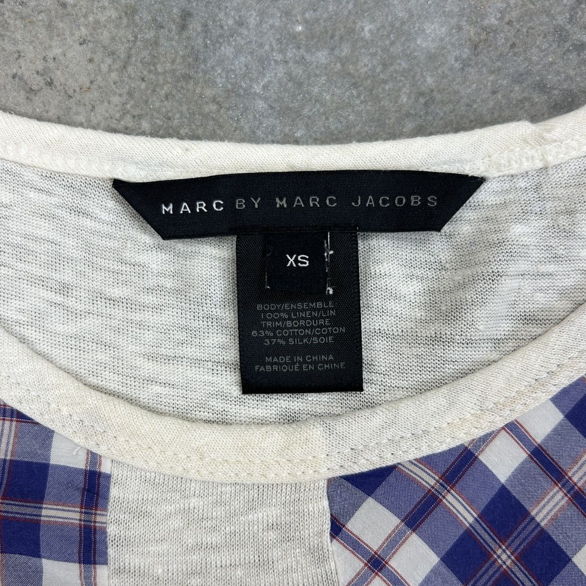 Marc Jacobs × Marc by Marc Jacobs Marc by Marc Jacobs - Patched Top Size XS / US 0-2 / IT 36-38 - 5 Thumbnail