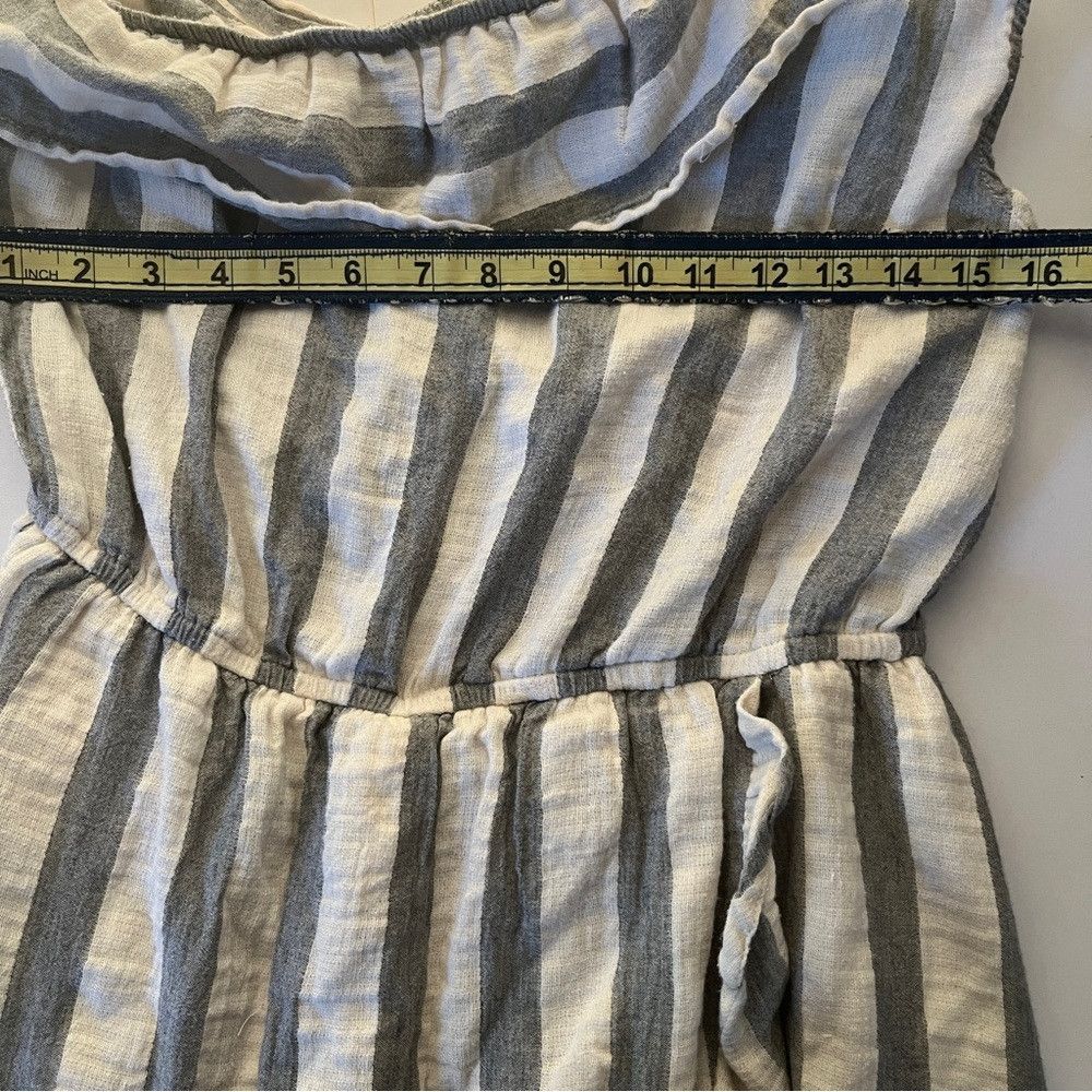 Anthropologie Anthropologie Listicle Striped One Shoulder DRESS medium Size M / US 6-8 / IT 42-44 - 7 Thumbnail