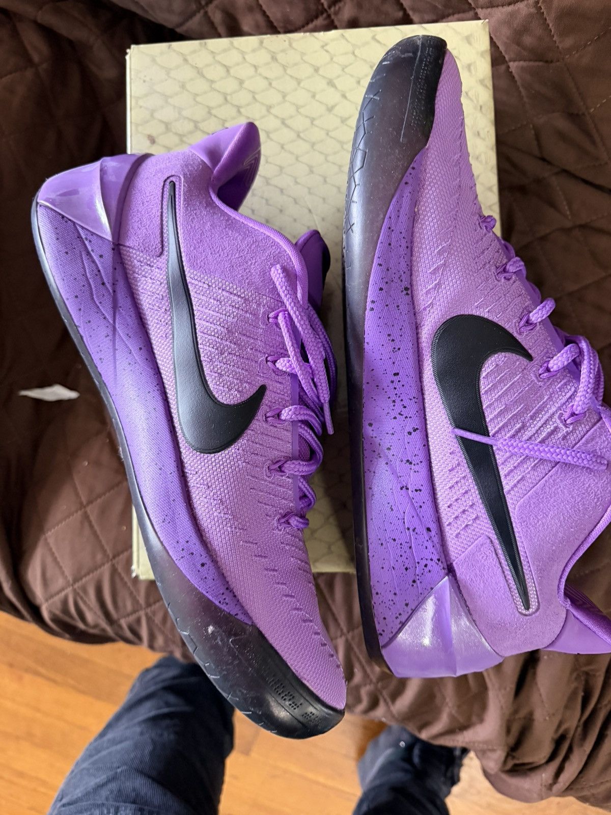 Nike Nike kobe AD Purple Stardust Size US 12 / EU 45 - 4 Thumbnail