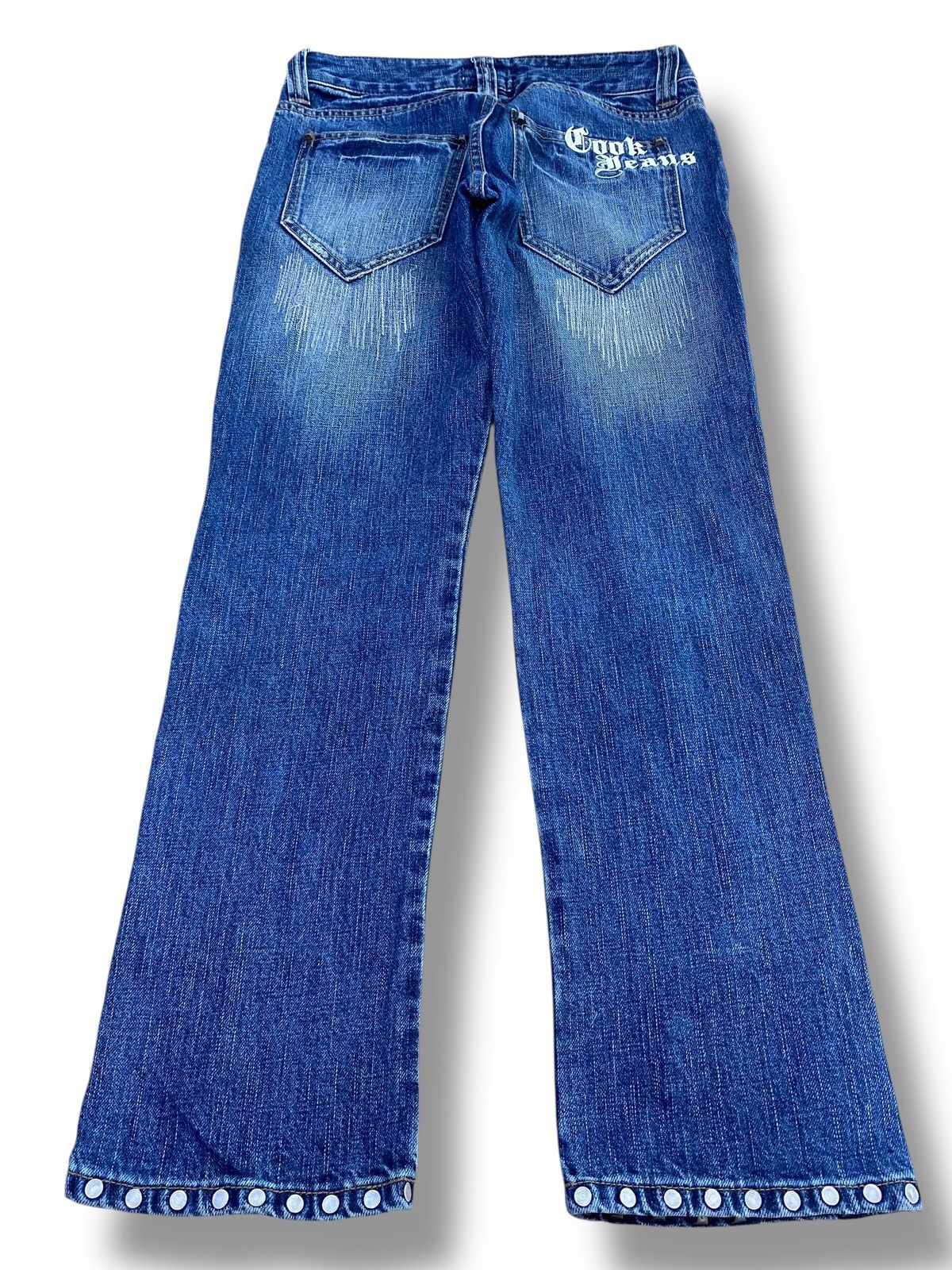 Cook Jeans Cook Jeans Brand Ripped Studs Style Straight Jeans Size US 29 - 3 Thumbnail