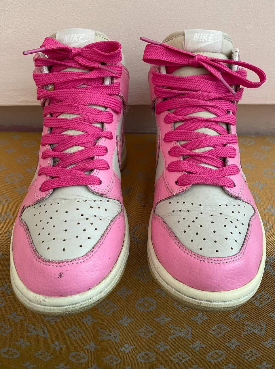 Nike × Vintage 💎 WMNS DUNK HIGH 407922-603 Size US 8 / IT 38 - 4 Thumbnail