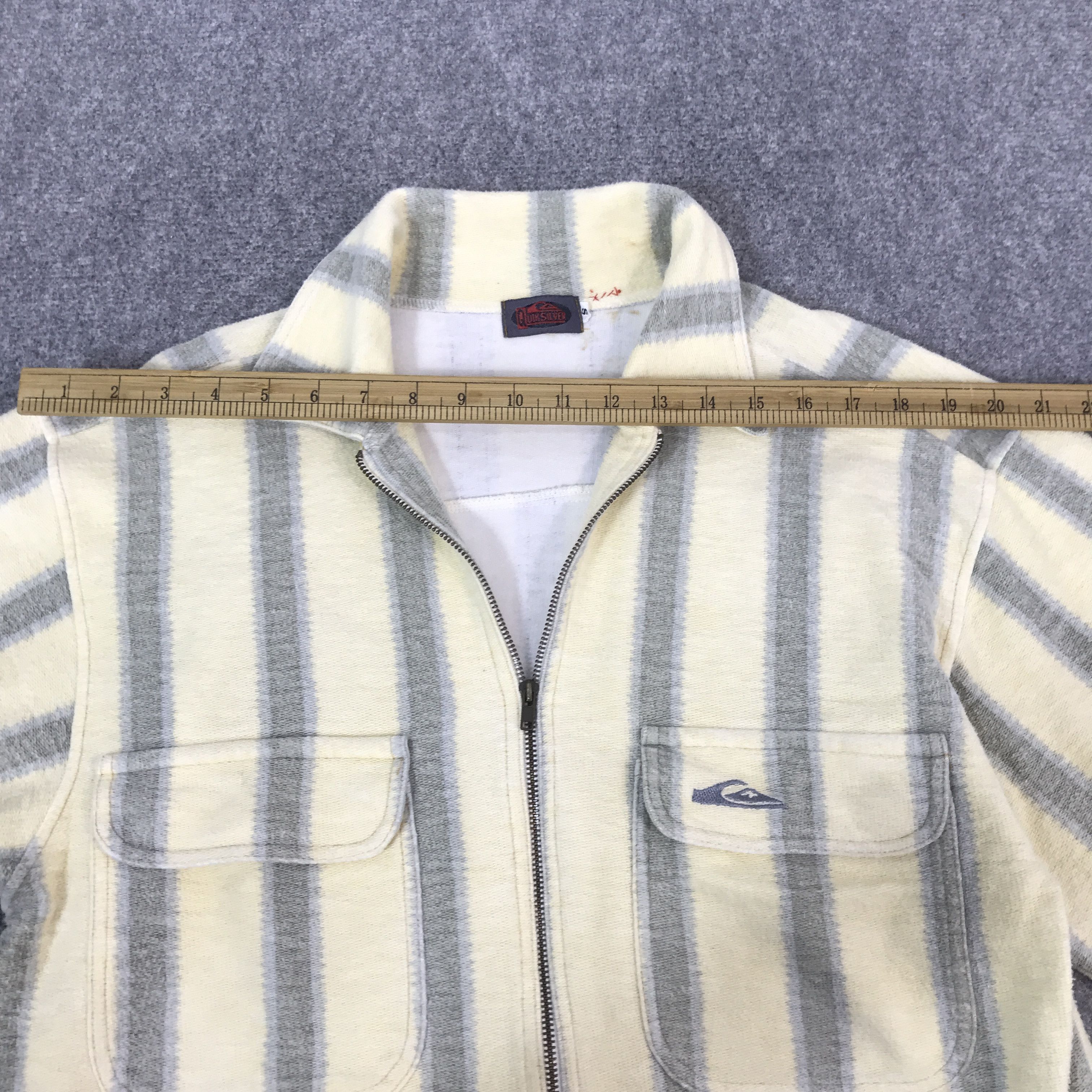 Quicksilver quicksilver Striped Zipper jacket Size US M / EU 48-50 / 2 - 5 Thumbnail