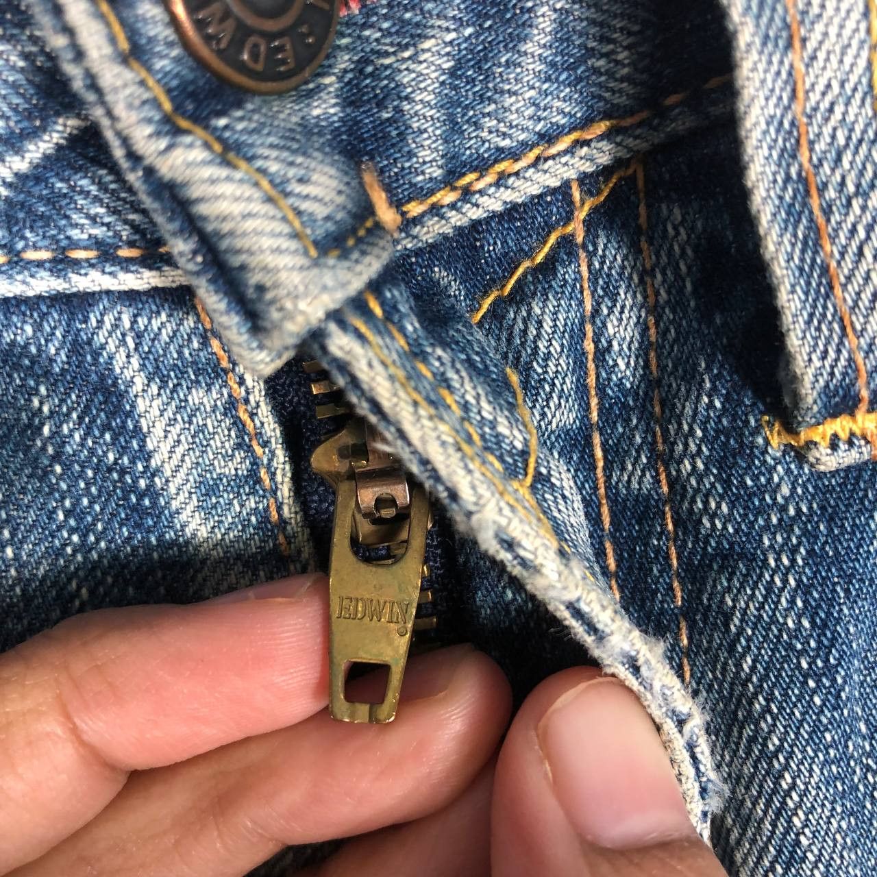 Edwin Vintage Edwin 504 Denim Jean Size US 28 / EU 44 - 11 Thumbnail