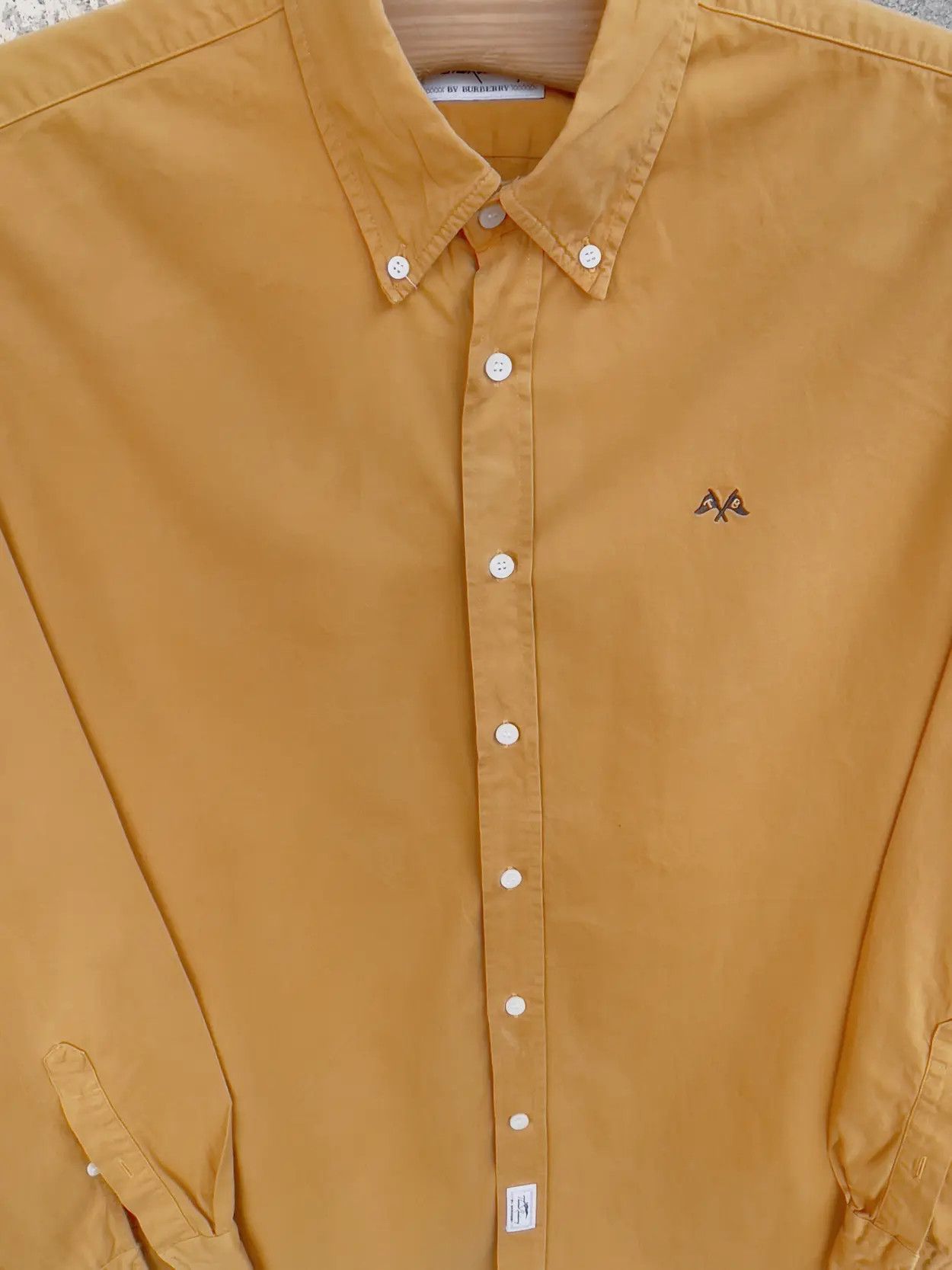 Burberry Mustard Burberry tb shirt size xl coton Size US XL / EU 56 / 4 - 5 Thumbnail