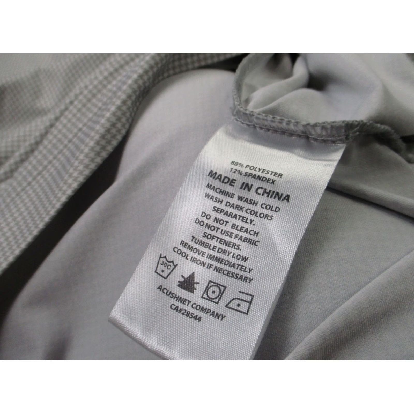 Footjoy Footjoy Golf Polo Shirt Men 2XL Houndstooth Performance Stretch Sport Preppy Size US XXL / EU 58 / 5 - 7 Thumbnail