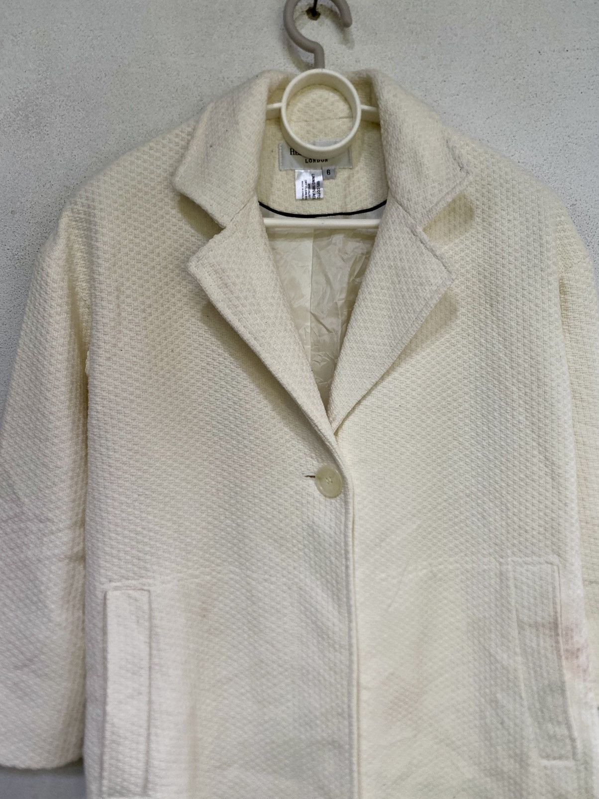 Designer Helene Berman Knitwear Long Jacket Size US M / EU 48-50 / 2 - 2 Thumbnail