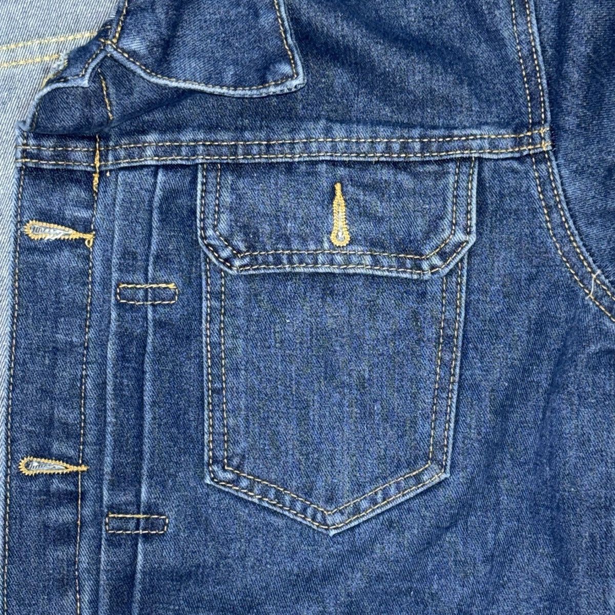 Other The Lemon Studios Jacket Womens M Cropped Denim Trucker Blue Size US M / EU 48-50 / 2 - 6 Thumbnail