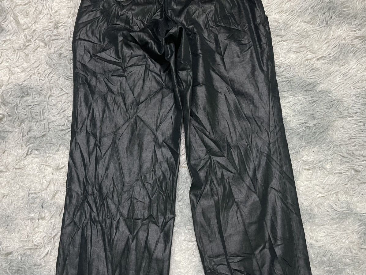 Gaultier Homme Objet 2000s JEAN PAUL GAULTIER SYNTHETIC LEATHER PANT RARE Size 28" / US 6 / IT 42 - 13 Thumbnail