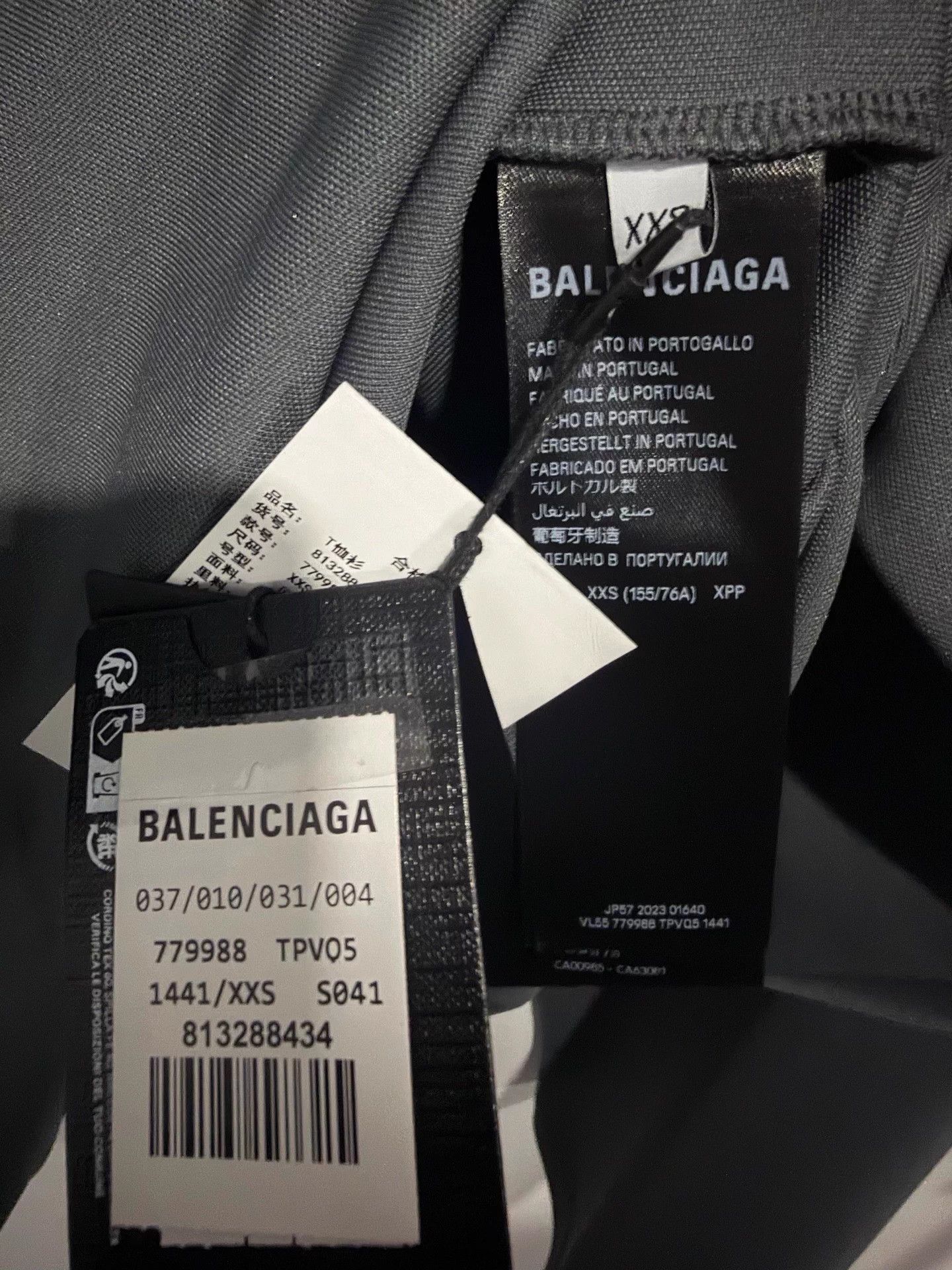 Balenciaga Balenciaga Ski 3B silhouette long-sleeve black XXS Size US XXS / EU 40 - 4 Thumbnail