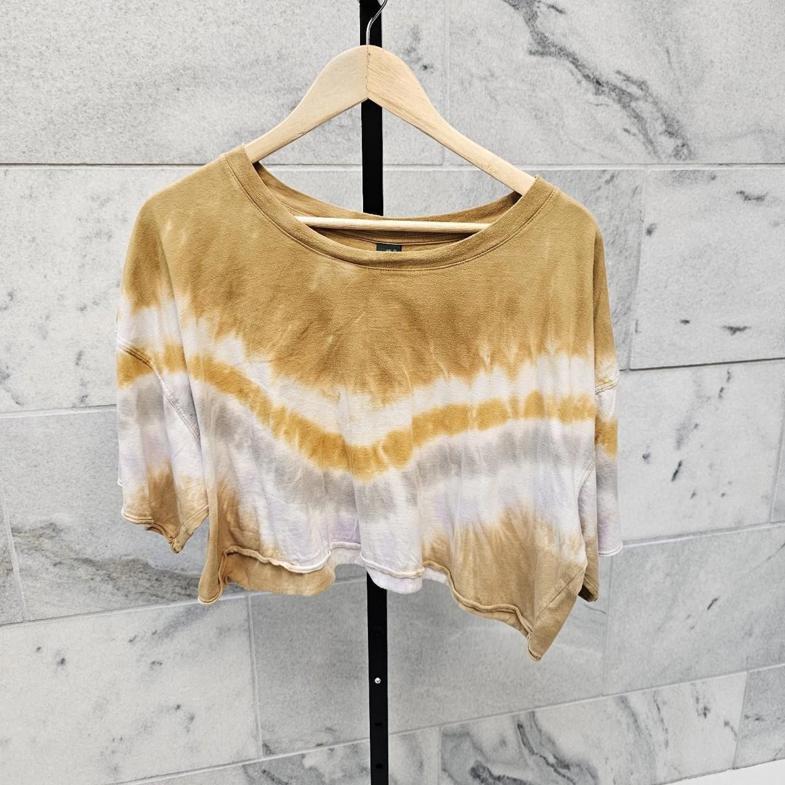 Designer Wild Fable Women's Tie-Dye Crop-top Size L / US 10 / IT 46 - 1 Thumbnail