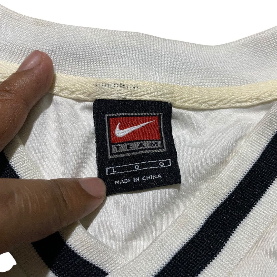 Nike Nike vintage 90s vapor select v neck white jersey Size US L / EU 52-54 / 3 - 6 Thumbnail