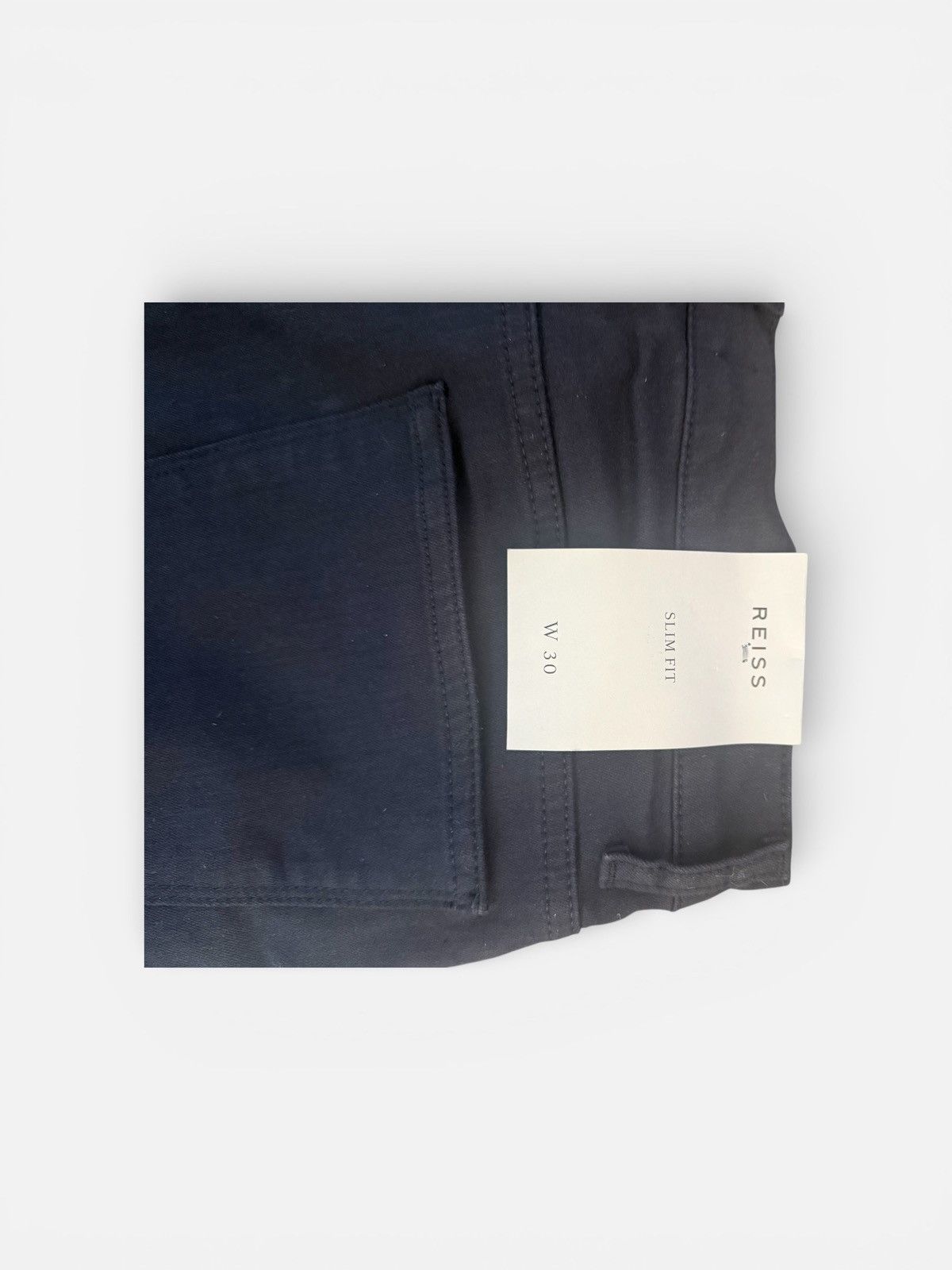 Reiss REISS Slim Fit Jeans W30 Dark Navy Mens des. Denim NEW/w/tag Size US 30 / EU 46 - 4 Thumbnail