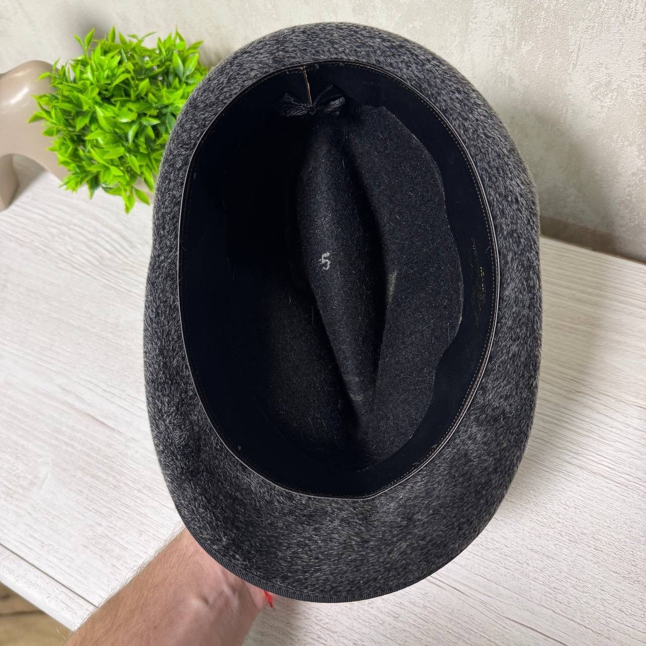 If Six Was Nine Luxury Felt Hat Kempten Y2K Old Money 00s Size ONE SIZE - 5 Thumbnail