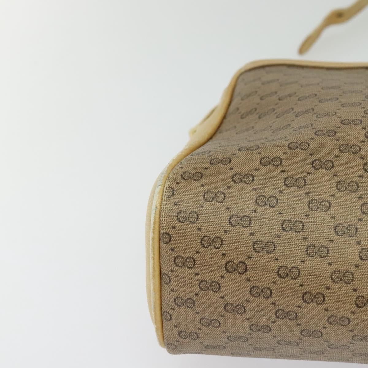 Gucci GUCCI Micro GG Supreme Shoulder Bag Pvc Beige Gold Size ONE SIZE - 10 Thumbnail