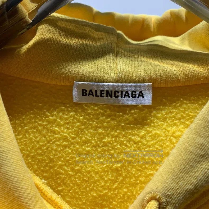 Balenciaga Balenciaga Front Letter Embroidered Logo Sweatshirt Size US XS / EU 42 / 0 - 2 Thumbnail