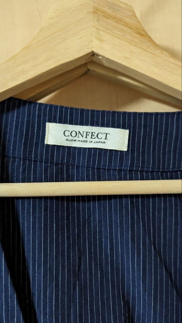 CONFECT Stripe Linen and Pants Matching Combo Size US M / EU 48-50 / 2 - 3 Thumbnail