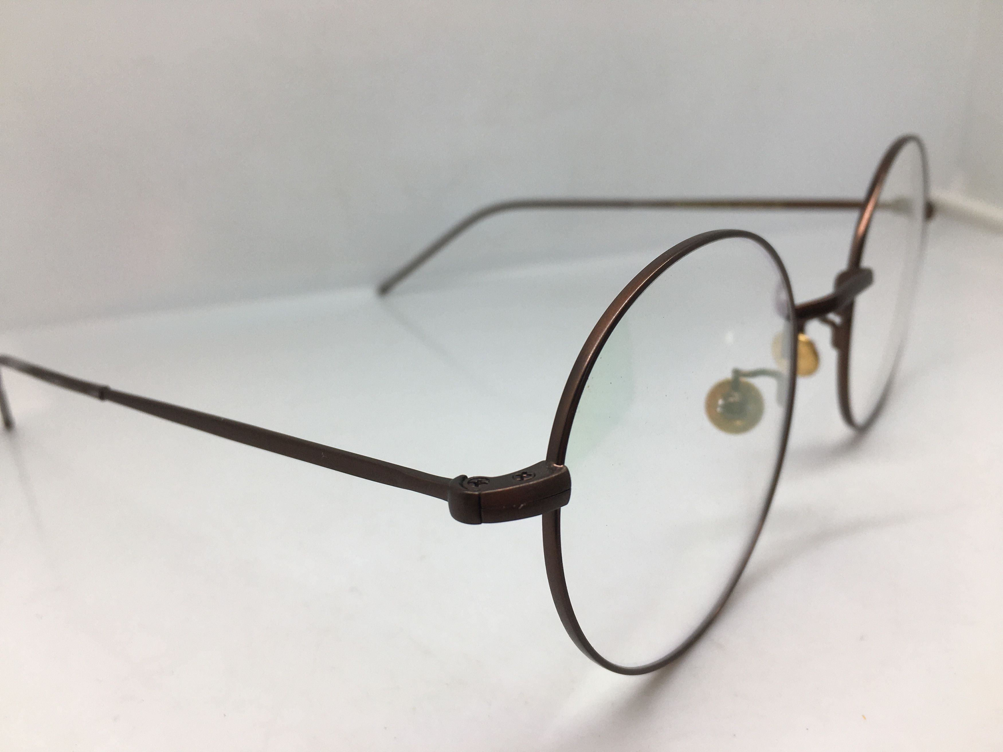 Other Brown Round Eyeglasses Frame GATSBY ARISTOCRAT Size ONE SIZE - 2 Thumbnail
